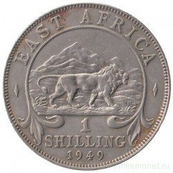 Монета. Британская Восточная Африка. 1 шиллинг 1949 год. (Н).