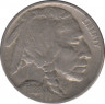 Монета. США. 5 центов 1928 год. (S). ав.