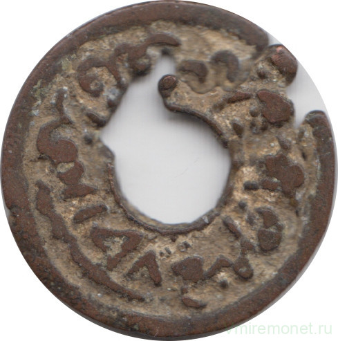 Монета. Палембанг. 1 питис 1804 (1219) год. Тип 3.