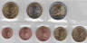 Монеты. Австрия. Набор евро 8 монет 2021 год. 1, 2, 5, 10, 20, 50 центов, 1, 2 евро. рев.