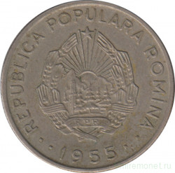 Монета. Румыния. 50 бань 1955 год.