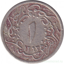 Монета. Египет. 1/10 кирша 1904 (1293/30) год.