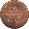 Монета. Чехия. 10 крон 2004 год. ав.