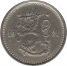 Монета. Финляндия. 50 пенни 1921 год. 
