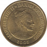Монета. Дания. 20 крон 2005 год. ав.