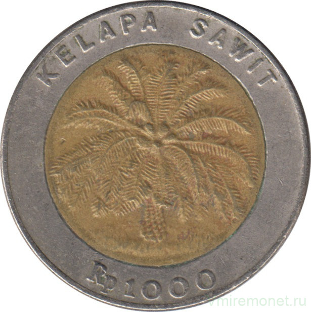 Монета. Индонезия. 1000 рупий 1994 год. 