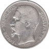 Монета. Франция. 5 франков 1852 год. А. ав.