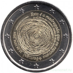 Монета. Португалия. 2 евро 2024 год. 50 лет со дня революции 25 апреля 1974 года. 
