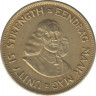 Монета. Южно-Африканская республика (ЮАР). 1 цент 1962 год. рев.