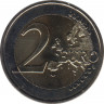 Монета. Монако. 2 евро 2012 год. 500 лет независимости Монако. рев.