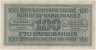 Банкнота. Украина. Немецкая оккупация. 100 карбованцев 1942 год. Тип 55. рев.