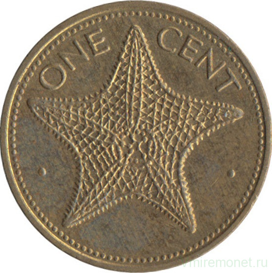 Монета. Багамские острова. 1 цент 1979 год.