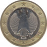 Монета. Германия. 1 евро 2012 год (G). ав.