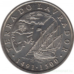 Монета. Португалия. 200 эскудо 2000 год. Лабрадор.