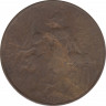 Монета. Франция. 10 сантимов 1907 год. ав.
