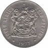 Монета. Южно-Африканская республика (ЮАР). 50 центов 1977 год. ав.