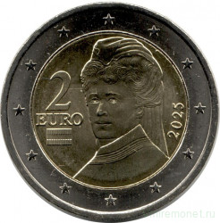 Монеты. Австрия. Набор евро 8 монет 2025 год. 1, 2, 5, 10, 20, 50 центов, 1, 2 евро.