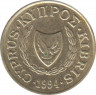  Монета. Кипр. 2 цента 1994 год. ав.