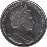 Монета. Великобритания. Британские Виргинские острова. 1 доллар 2008 год. Короли Англии. Эдуард IV. рев.
