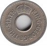 Монета. Фиджи. 1/2 пенни 1950 год. рев.