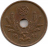 Аверс.Монета. Финляндия. 10 пенни 1941 год.