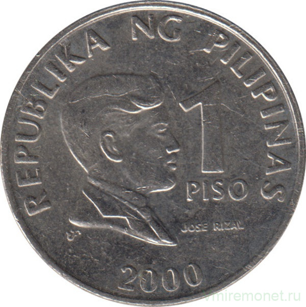 Монета. Филиппины. 1 песо 2000 год.