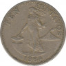 Монета. Филиппины. 10 сентаво 1964 год. ав.