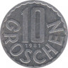 Монета. Австрия. 10 грошей 1981 год. ав.