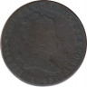 Монета. Испания. 8 мараведи 1849 год. J. ав.