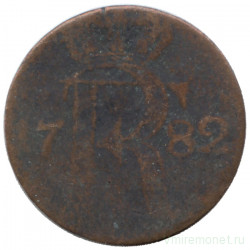 Монета. Германия. Пруссия. 1/24 талера 1782 год. Монетный двор - Берлин (А).