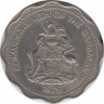 Монета. Багамские острова. 10 центов 1975 год. рев.