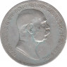 Монета. Австро-Венгерская империя. 1 крона 1908 год. 60 лет правления Франца-Иосифа. ав.