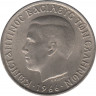 Монета. Греция. 2 драхмы 1966 год. ав.