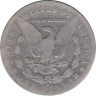 Монета. США. 1 доллар 1901 год. Монетный двор О. рев.