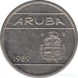 Монета. Аруба. 5 центов 1989 год.