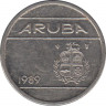 Монета. Аруба. 5 центов 1989 год. ав.