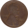 Монета. США. 1 цент 1912 год. ав.