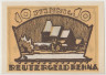 Бона. Нотгельд. Германия. Город Рена. 10 пфеннигов 1922 год. Вариант 1109.2.1. ав.