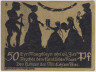 Бона. Нотгельд. Германия. Курорт Шмидеберг. 50 пфеннигов 1921 год. Вариант 1186.1.а.5. рев.