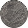 Монета. Великобритания. 5 фунтов 1998 год. 50 лет со дня рождения принца Чарльза. ав.