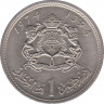Монета. Монако. 1 дирхам 1974 год. ав.