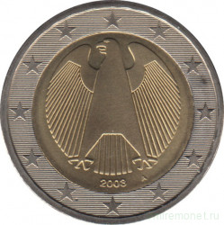 Монеты. Германия. Набор евро 8 монет 2003 год. 1, 2, 5, 10, 20, 50 центов, 1, 2 евро. (A).