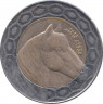 Монета. Алжир. 100 динаров 2013 год. ав.