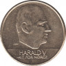Монета. Норвегия. 10 крон 2001 год. рев.