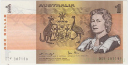 Банкнота. Австралия. 1 доллар 1979 год. Тип 42c.