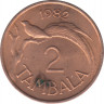 Монета. Малави. 2 тамбалы 1982 год. ав.