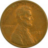 Монета. США. 1 цент 1981 год. ав