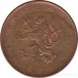 Монета. Чехия. 10 крон 2009 год.