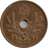 Аверс.Монета. Финляндия. 10 пенни 1941 год.