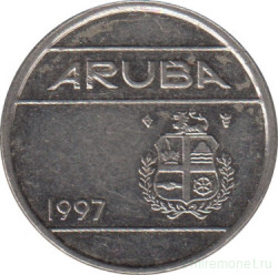 Монета. Аруба. 5 центов 1997 год.